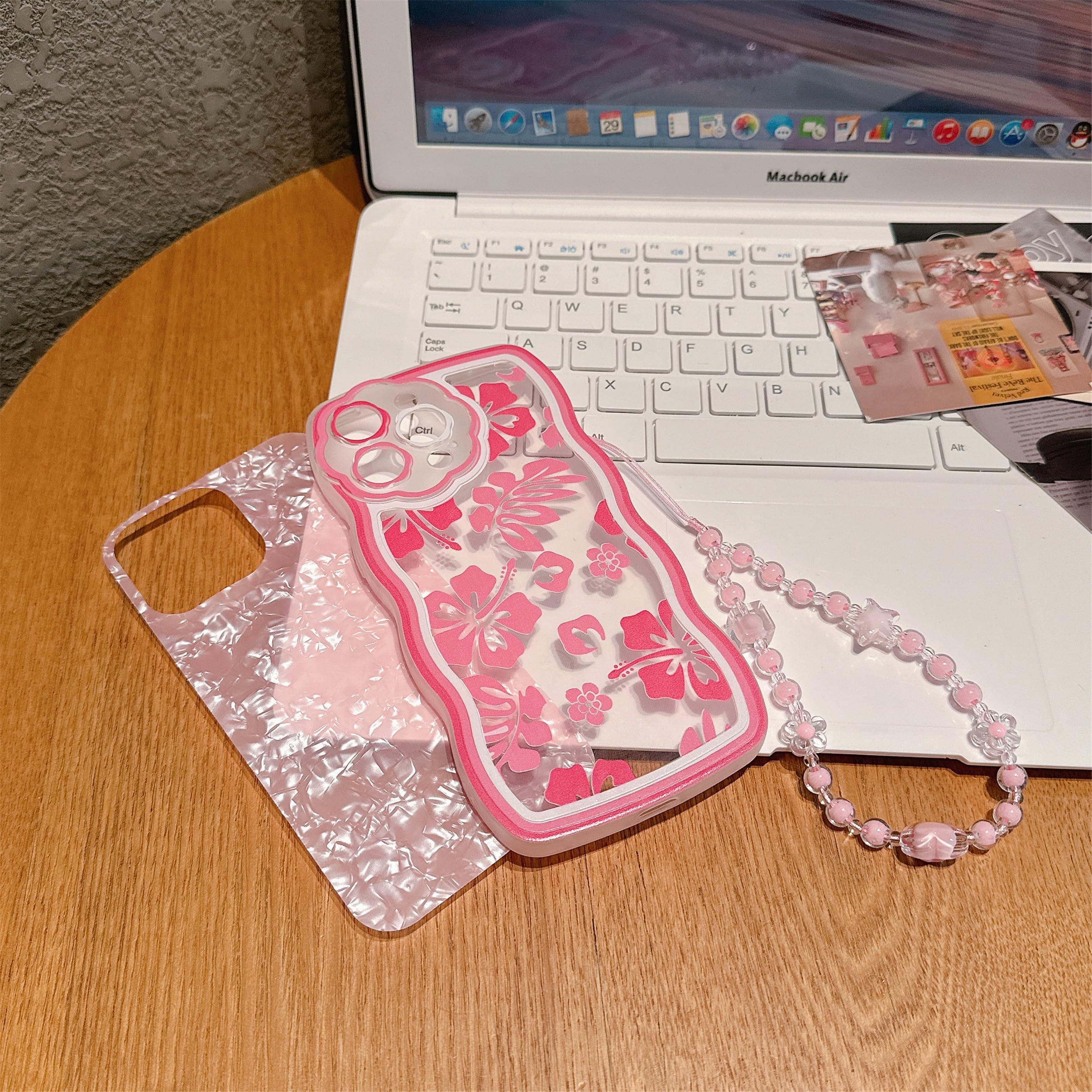 Amazon.com: FXFOOT for iPhone 13 Pro Max Case, [Wavy Curly Edge